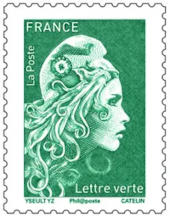 Le timbre vert vous permettra d'envoyer votre courrier en lettre verte (courrier livré en 3 jours ouvrés). Timbre vert - Lettre verte